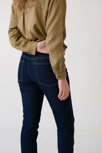 TIRALAHILACHA Heven Denim Vintage in Blue