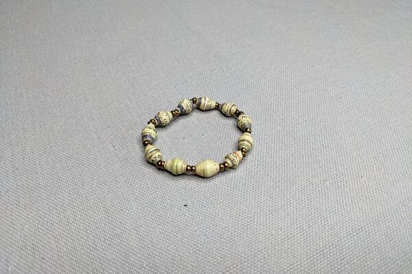 PEARLS OF AFRICA Kinderarmband aus Papierperlen "LIRA" recycelt