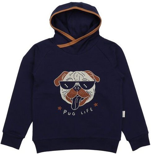 Kapuzenpullover Bio-Baumwolle elastisch – Walkiddy, „Autumn Leaves“ | weich, wärmend, hautfreundlich, nachhaltig produzi...