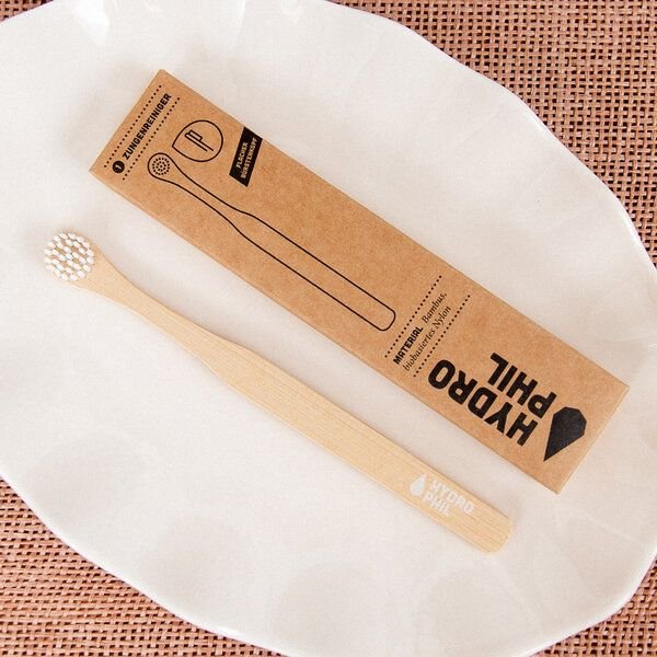 HYDROPHIL Zungenreiniger aus Bambus | 4erPack