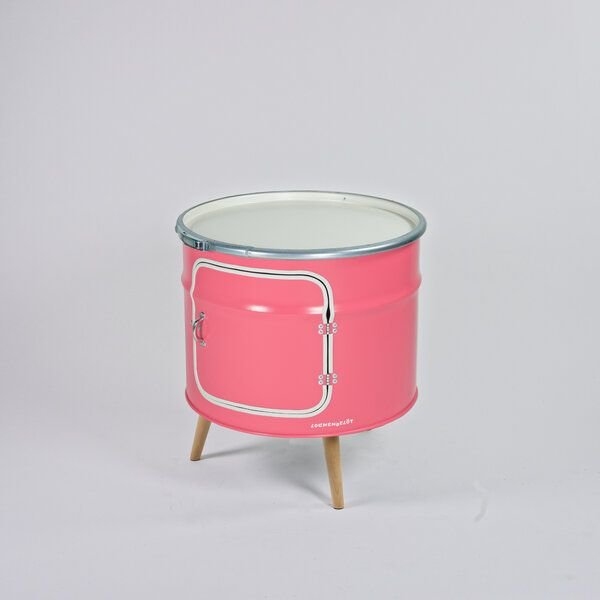 Lockengelöt Bar Kommode aus einem Hamburger Ölfass