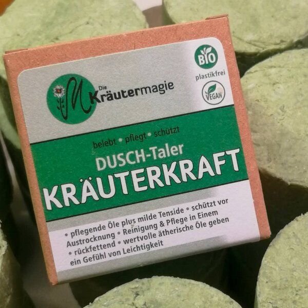 Die Kräutermagie Dusch-Taler Kräuterkraft 75g