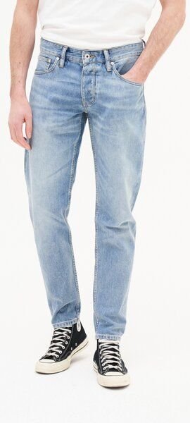 Kuyichi Codie Tapered Aged Indigo Light Blue