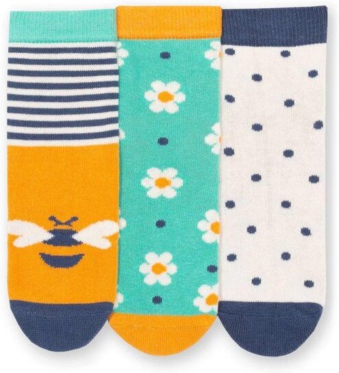 Kite Clothing Bunte Socken 3er-Pack aus Bio-Baumwolle