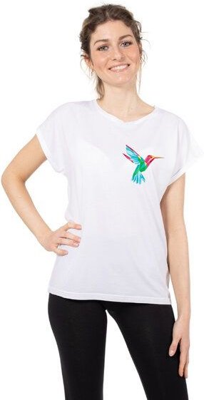 CORA happywear Damen T-Shirt aus Eukalyptus Faser "Laura" | Kolibri