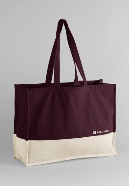 TORLAND Bio-Baumwoll Strandtasche SHOPA