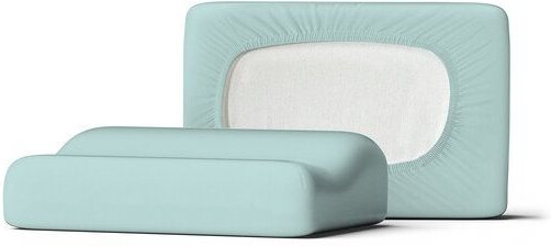 Schlafgut Nacken-/Gesundheitskissenbezug Knitted Jersey flexible - 95% Biobaumwolle, 5% Elasthan - uni