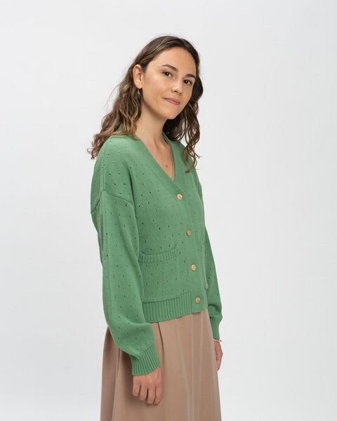 Matona Strickjacke aus Baumwolle für Frauen / Spring Cardigan