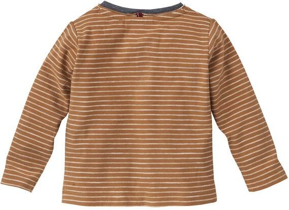 People Wear Organic Langarmshirt, geringelt, Bio-Baumwolle