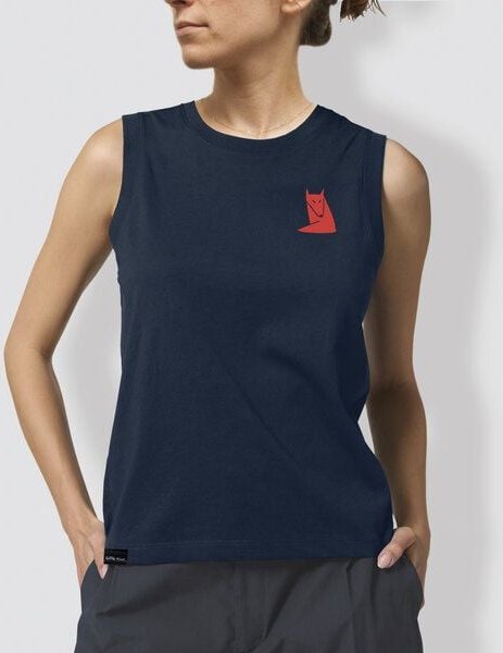 little kiwi Damen Tanktop, „Fuchs“, Navy