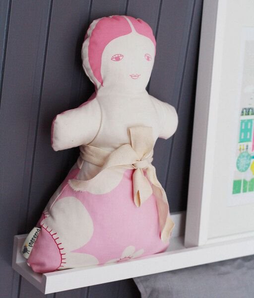 ingegerd Zur Geburt - Puppe und Bettbezug