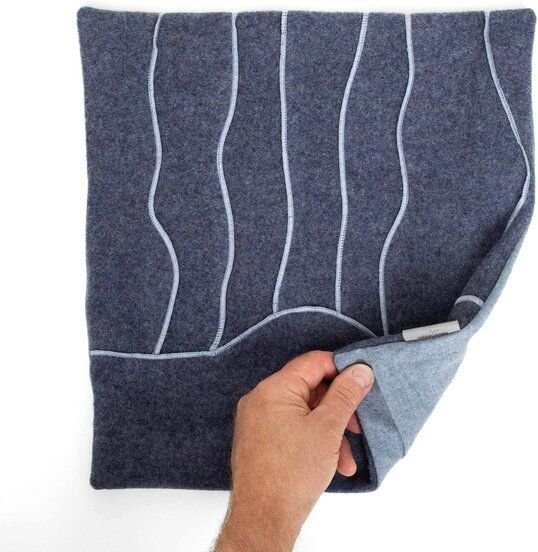 nahtur-design Dekokissen "zero-waste" aus kuscheliger Schurwolle | Unikate