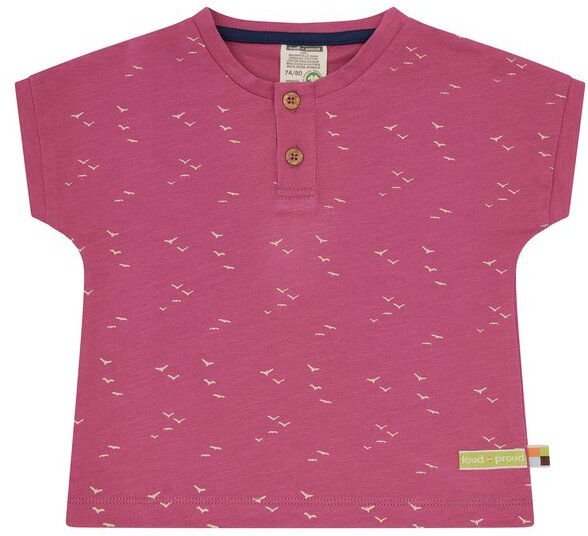 loud + proud Babys & Kinder T-Shirt Slub Jersey, GOTS-zertifiziert