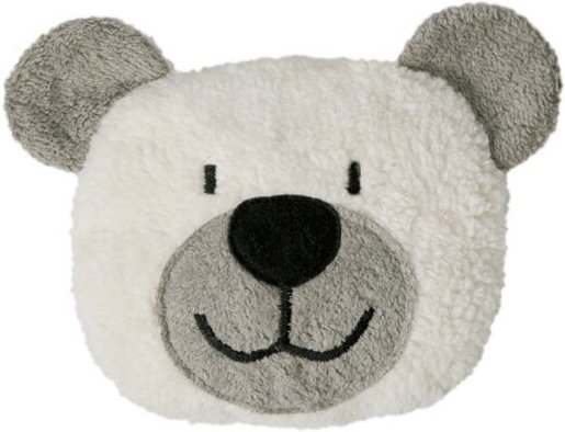 Efie Dinkelkorn-Wärmekissen Teddy, grau (KbA)