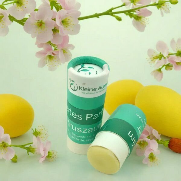 Kleine Auszeit Manufaktur Festes Parfüm Zitruszauber in der Papierhülse