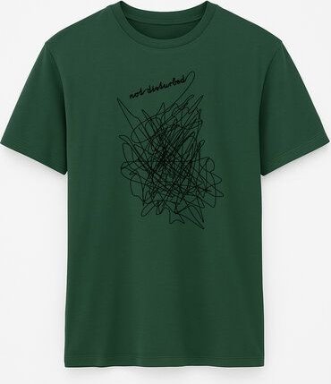 ilovemixtapes Not Disturbed Men Essential T-Shirt – Nachhaltiges Bio-Baumwoll-T-Shirt mit Siebdruck