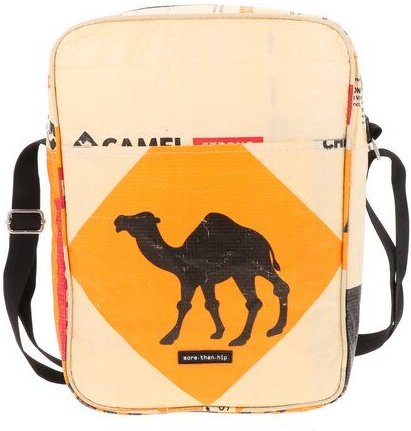 MoreThanHip Unisex Umhängetasche aus recycelten Zement- oder Tierfuttersäcken - Kosal