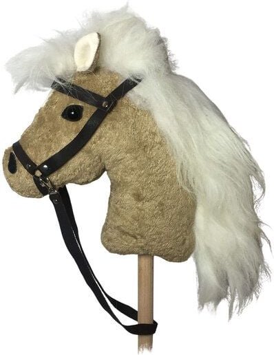 Pat und Patty Steckenpferd aus 100 % Baumwolle kbA mit Stab aus Buchenholz