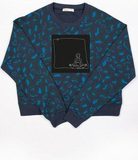 CORA happywear Damen Mini Sweater aus Bio-Baumwolle | Yoga