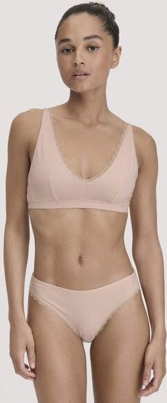 hessnatur Slip COTTON FEELING LACE aus Bio-Baumwolle