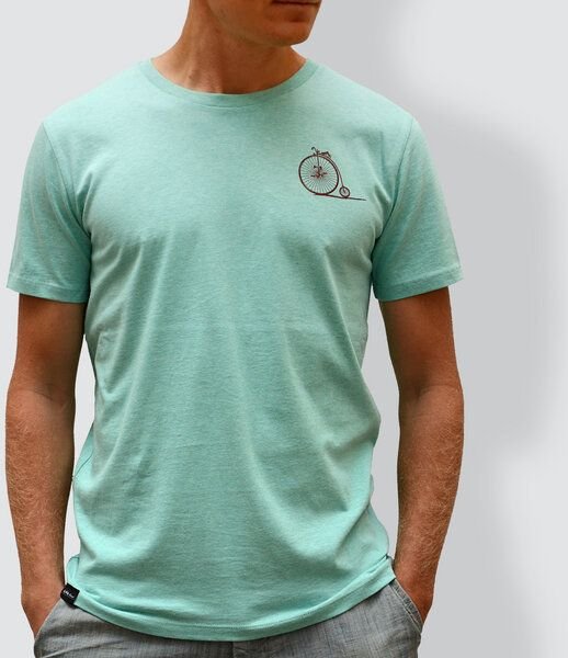 Thumbnail - little kiwi Herren T-Shirt, "Aufsteigen"