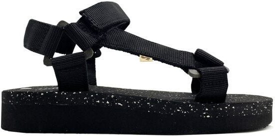 Vegane "thies ® Eco Trek" Sandale aus recyceltem Kunststoff und Grasplast