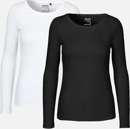 Neutral® Doppelpack Long Sleeve Shirt - Bio-Baumwolle