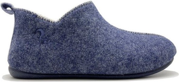 Hausschuh Slipper Boot "thies ®", echte Wolle und Bio-Schurwolle, fair produziert