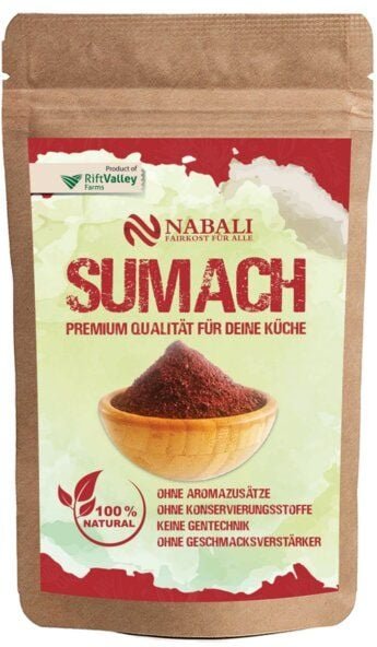 Premium Sumach Gewürz aus Palästina - Nabali Fairkost