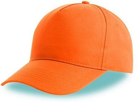Atlantis Headwear Atlantis Recy Five Cap Klassische, strukturierte Baseballkappe, Geschwungener Schirm, Hochwertiger Kle...