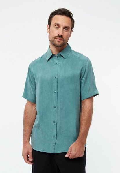 Givn Berlin Kurzarmhemd GBKODA aus TENCEL mit Peach-Effekt