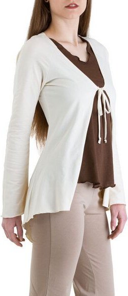 Ajna Langarmshirt / Jacke Loona off white