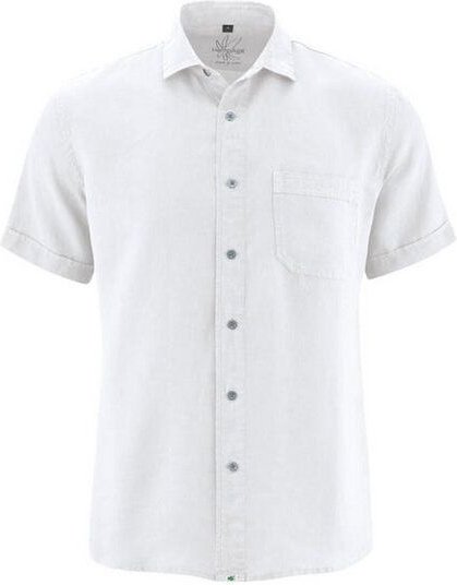 HempAge Herren Kurzarm-Hemd