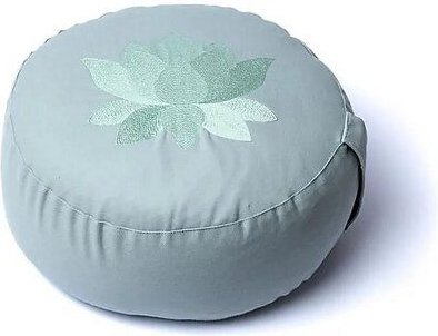 Just Be Meditationskissen Lotus Salbei-Grün