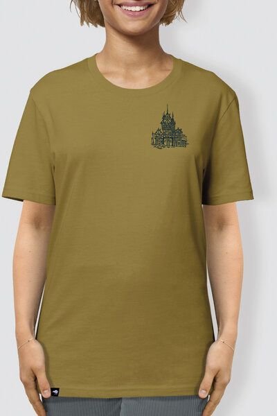 little kiwi Unisex T-Shirt, "Alte Stadt", Olive Oil
