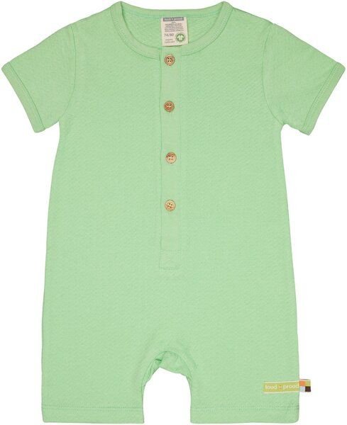 loud + proud Babys & Kinder Spieler aus Musseline Jersey, GOTS-zertifiziert