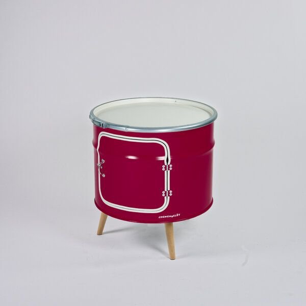 Lockengelöt Bar Kommode aus einem Hamburger Ölfass