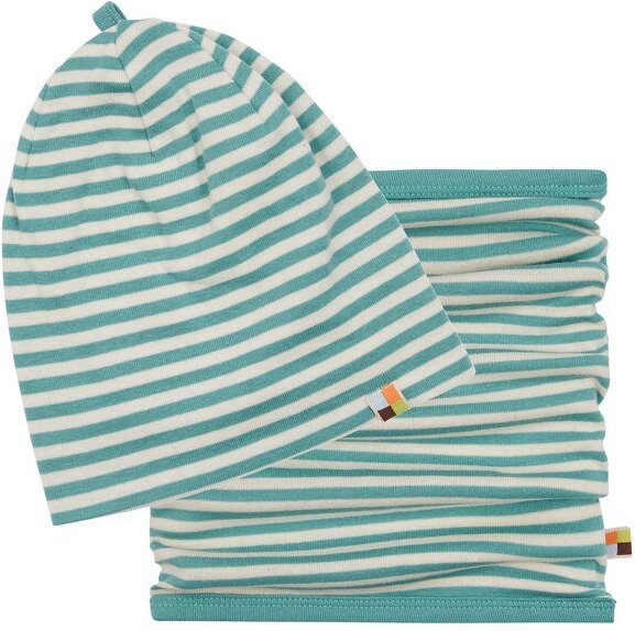loud + proud Babys & Kinder, Set Mütze + Schlauchschal, GOTS-zertifiziert
