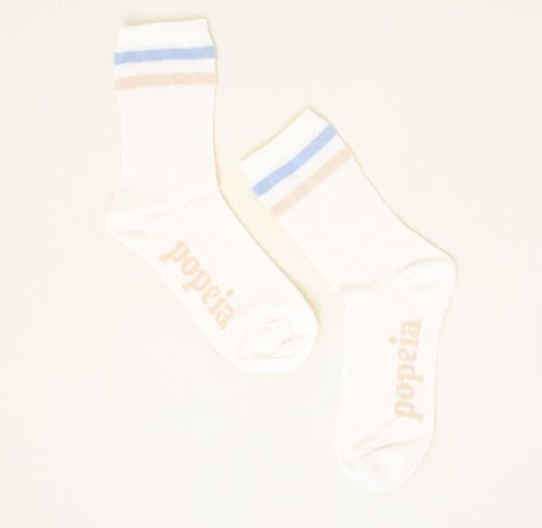 Socken weiß/natur "popeia" - The Sporty