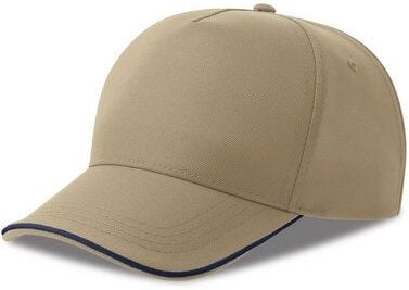 Atlantis Headwear Atlantis Cap Basecap Kappe Recy Five Pipe Cappy zweifarbig