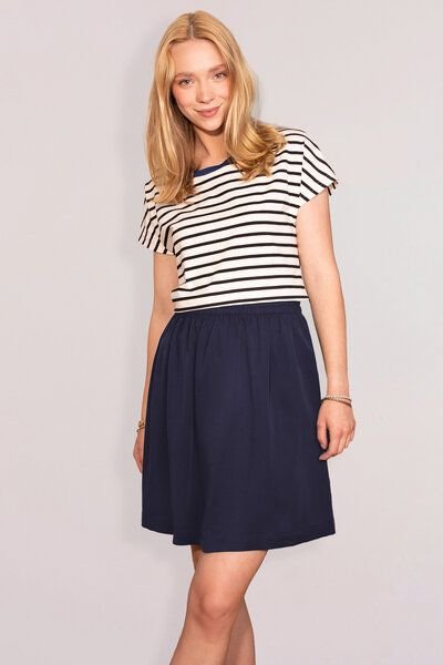 l'amour est bleu MInirock aus Tencel