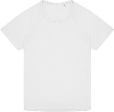 B&C Kinder T-Shirt Sportshirt Kurzarm Atmungsaktiv Rundhals