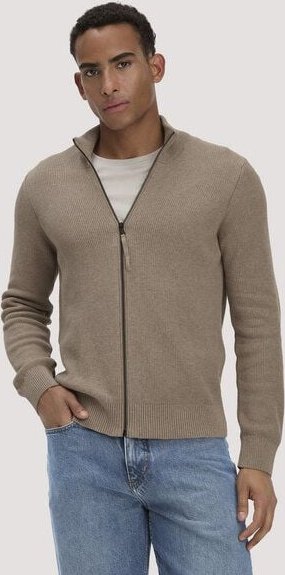 hessnatur Strick Jacke Regular aus reiner Bio-Baumwolle