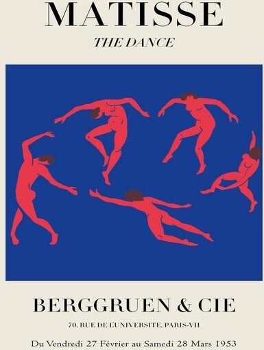 Photocircle Poster / Leinwandbild - Matisse – The Dance