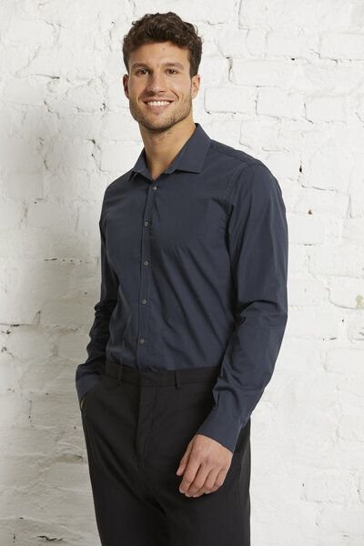 Wunderwerk Herrenhemd aus Bio-Baumwolle "Metro shirt slim male"