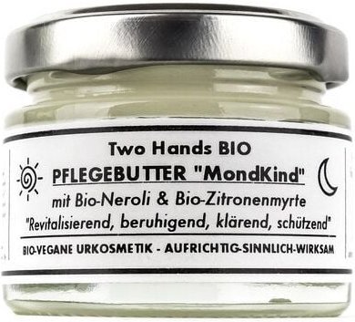 Two Hands BIO PflegeButter „MondKind“ mit Bio-Neroli & Bio-Zitronenmyrte - Bio Vegan