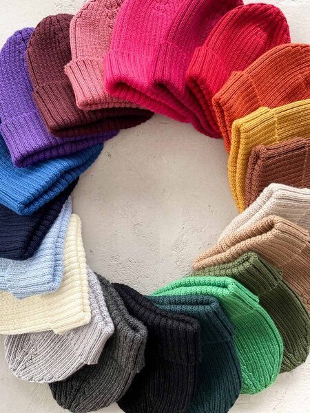 Kopyto Mütze 100% Merino LYNX Einlagige, Umgekrempelte, Unisex, Fischer-Mütze, Wollmütze RWS-zertifiziert