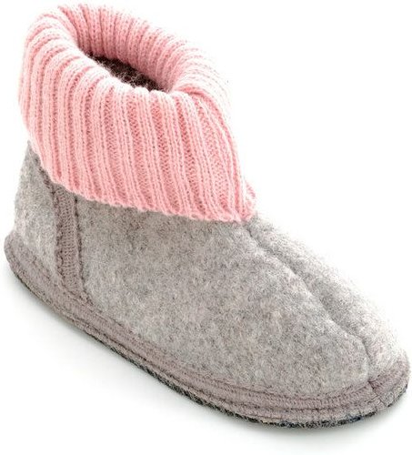 Bacinas Hohe Hausschuhe für Kinder Grau