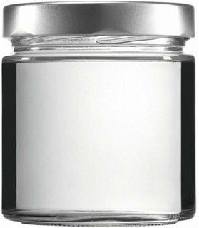 mikken Einmachglas Vorratsglas 400 ml mit Schraubverschluss PVC-frei