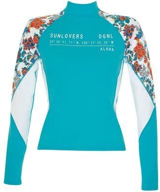 Olympia Surfshirt / UV-Shirt Flowers